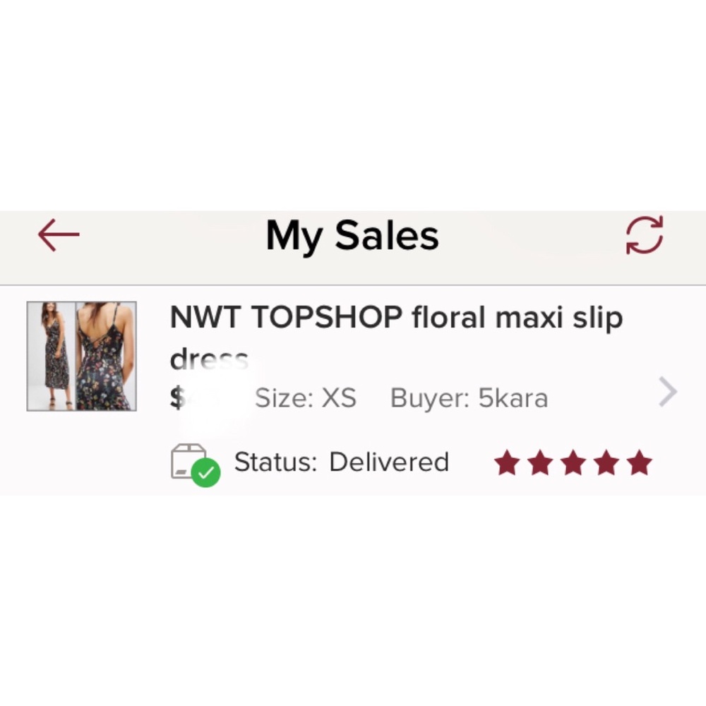 NWT TOPSHOP floral maxi slip dress - Picture 5 of 5